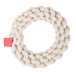 Jouet tiaki anneau en corde pour chien - 18 cm de diamtre x h 4, 5 cm