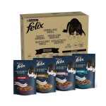 80x80g felix succulent grill s�lection mixte nourriture humide pour chat