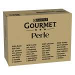 Jumbopack gourmet perle 96 x 85 g - canard, agneau, poulet, dinde