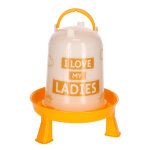 Kerbl pet abrevoir ladies en plastique ø23x28cm, 3l Kerbl pet abrevoir ladies en plastique ø23x28cm, 3l