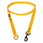 Laisse rukka biodipro, jaune taille s 180cm de long, 15mm de large chien