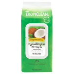 Lingettes hypoallergéniques tropiclean pour chien et chat - 100 lingettes Lingettes hypoallergéniques tropiclean pour chien et chat - 100 lingettes