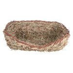 Lit de foin et d'herbes pour lapin l33 l12 h26 cm trixie - lit et niche pour rongeurs