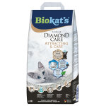 Liti�re biokat's diamond care attracting & care pour chat � 10 l