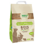 Litire perlinette bois de sapin pour chat