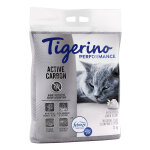 Liti�re tigerino performance active carbon febreze fresh linen pour chat - 12 kg