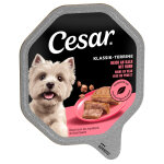 14x150g classique - terrine veau, volaille cesar nourriture pour chien