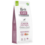 Brit care sustainable junior large breed poulet, insectes pour chiot - 12 kg