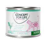 Concept for life veterinary diet hypoallergenic cheval pour chat - 6 x 200 g