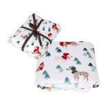 Lot : couverture funny winter dogs tiaki, pour chien et leur matre