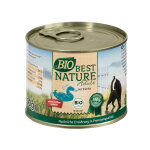 6x200g best nature cats bio canard et potiron p�t�e pour chat