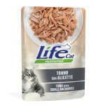 6x70g life cat thon adulte naturel aux anchois nourriture humide pour chat