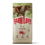 12 kg carnilove true fresh adult canard, croquettes pour chien