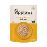 12 x 70 g blanc de poulet cat natural applaws pour chat