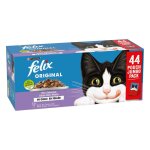 44 x 85 g felix original mix en gelée (saumon, thon, boeuf, poulet) nourriture humide pour chat 44 x 85 g felix original mix en gelée (saumon, thon, boeuf, poulet) nourriture humide pour chat