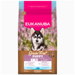Lot conomique : 2x3kg eukanuba grain free puppy large & giant breed poisson de mer nourriture sche ...