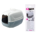 Lot �conomique : ferplast bac � liti�re prima xxl + 2 filtres de rechange