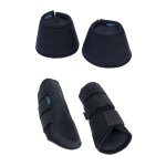 Lot �conomique : nomad tales set gu�tres & cloches de sabot, noir l cheval