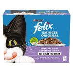Lot felix eminc�s original en gel�e 24 x 85 g pour chat - s�lection mixte
