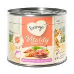 Feringa vitality hairball care pour chat anti - boules de poils au saumon 6 x 200 g