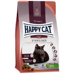 10kg happy cat sterilised adult saumon de l'atlantique - croquettes pour chat