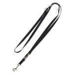 Ecco sport hunter l200 l1, 5cm laisse r�glable noir pour chien - laisse en nylon pour chien