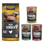 Lot mixte belcando 15 kg / 12, 5 kg + 6 x 400 g pour chien - adult dinner (12, 5 kg)