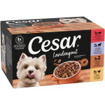 Lot mixte cesar les recettes de campagne pour chien - 8 x 150 g