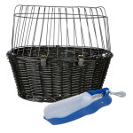 Lot panier pour vélo trixie + gourde 500ml avec distributeur d'eau Lot panier pour vélo trixie + gourde 500ml avec distributeur d'eau