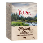 Purizon adult 6 x 70 g pour chat - sans c�r�ales - lot mixte (3 saveurs)