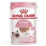 Lot de sachets fra�cheur pour chat royal canin 96 x 85 g - kitten en mousse (chaton)