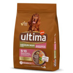 Ultima medium / maxi sensitive saumon pour chien - 7 kg