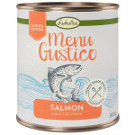 Lukullus menu gustico saumon, carottes, luzerne, �pinards pour chien - 6 x 800 g
