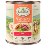 Lukullus vitality articulations boeuf (sans crales) pour chien - 6 x 800 g