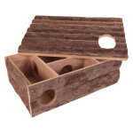 Maison de jeu et de repos leif pour hamster l 35 x l 25 x h 12 cm Maison de jeu et de repos leif pour hamster l 35 x l 25 x h 12 cm