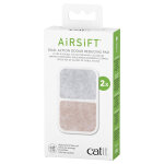 Maison de toilette catit jumbo pour chat - 2 filtres de rechange catit airsift