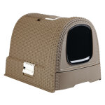 Maison de toilette curver moka pour chat