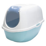 Maison de toilette karlie eco smart pour chat - aqua