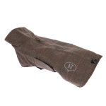Manteau nomad tales bloom tartan pour chien - longueur du dos : environ 55 cm