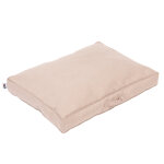 Matelas � m�moire de forme tiaki beige pour chien - taille s : l 80 x l 60 x h 17 cm