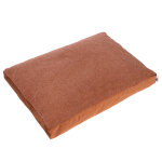 Matelas tiaki teddy, cuivre pour chien - taille m : l 70 x l 50 x h 10 cm