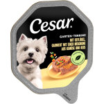 M�gapack cesar 14 x 150 g pour chien - volaille, l�gumes, riz