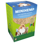 Minihemp soft matériel de nidification pour lapin, rongeur et oiseau - 50 g Minihemp soft matériel de nidification pour lapin, rongeur et oiseau - 50 g