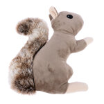 Modern living ecureuil en peluche hanovre pour chien - marron pour grand chien