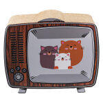 Niche � griffer karlie telly pour chat - l 43 x l 23 x h 35 cm