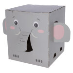 Niche  griffer kerbl pet elphant pour chat - l 35 x l 35 x h 39 cm