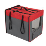 Niche pliable first class basic - taille xl : l 66 x p 96, 5 x h 73, 5 cm, rouge / gris Niche pliable first class basic - taille xl : l 66 x p 96, 5 x h 73, 5 cm, rouge / gris