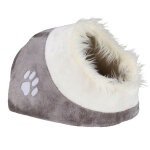 Niche trixie minou pour chat blanc / gris clair l41xl35xh26cm