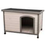 Niche trixie natura classic  toit plat taille m - l: l 104 x l 68 x h 72 cm, gris