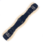Nomad tales sangle courte avec fourrure synth�tique, bleu marine l80 x l18 x h3 cm cheval
